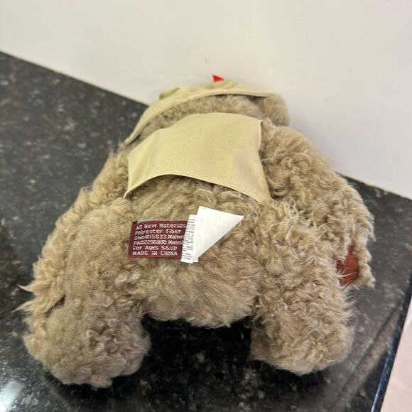 Pickford Bears Brass Button Collectables Tanner  Bear Plush 11”  1997 With Tags - Picture 6 of 9